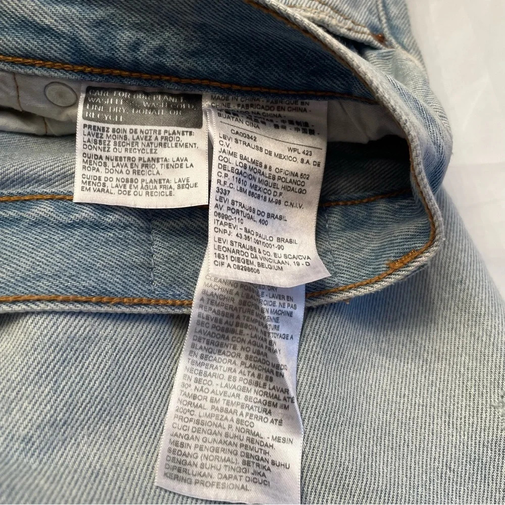 👖 Levi’s Distressed Blue Jeans - Size 31W 👖 - Picture 8 of 16